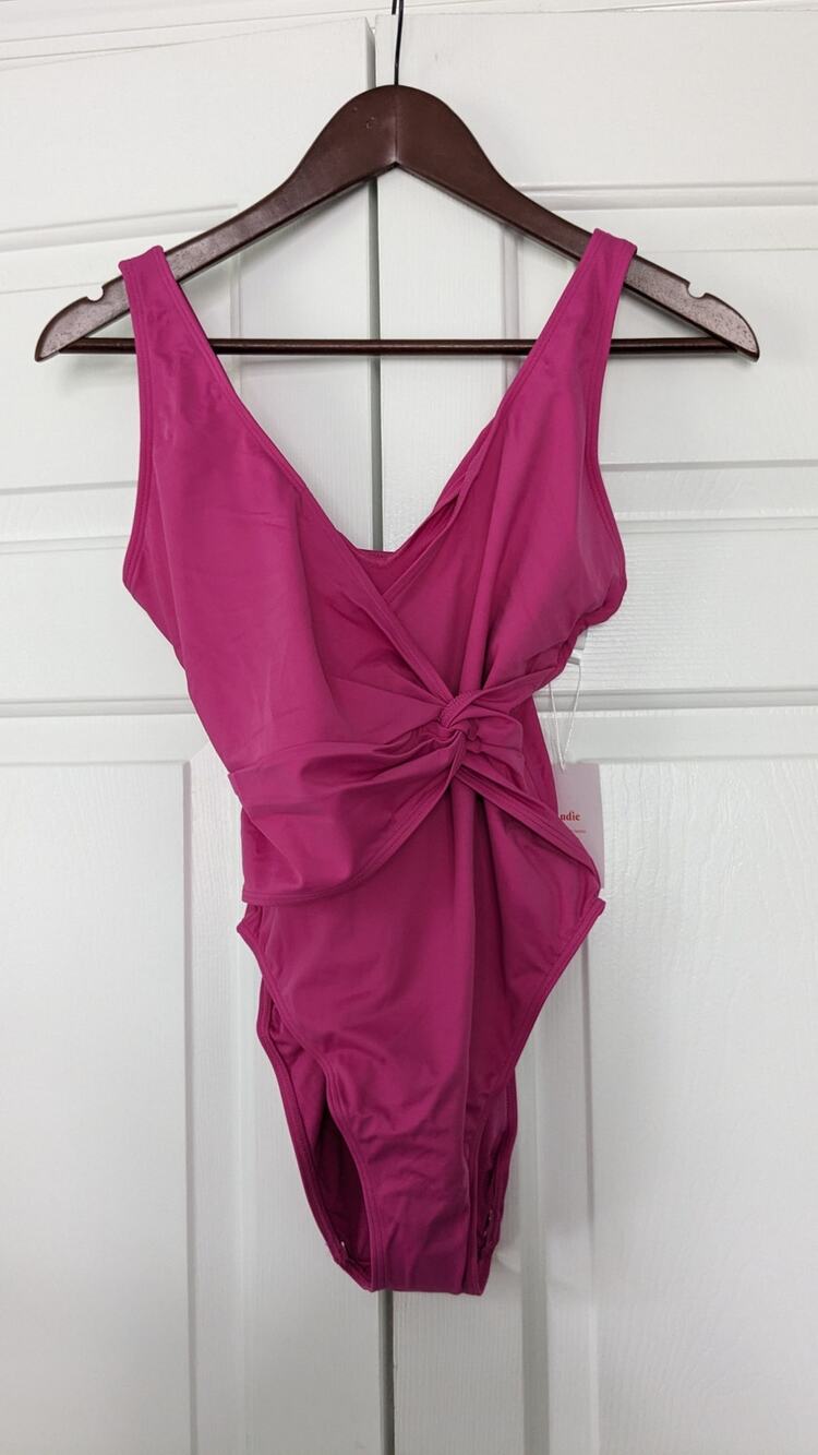 Andie Swim The Capri One Piece Swimsuit in Orchid